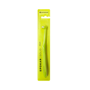 Spokar mono-bundle toothbrush, green