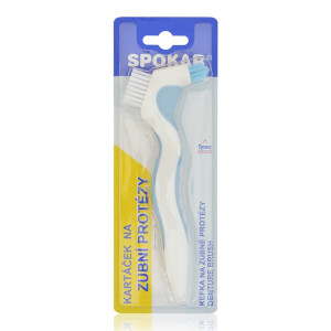Spokar Denture Cleaning Brush, Blue Spokar Denture Cleaning Brush, Blue