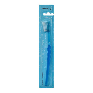 Spokar C Extra Soft Toothbrush, Blue