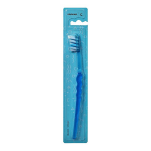 Spokar C Medium Toothbrush, Blue