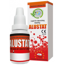 Liquid for stopping bleeding Alyustat Alustat 10 g Cercamed