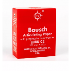 Bausch ВК02 (Бауш - артикуляционная бумага, артикуляційний папір)