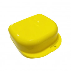 Retainer (box) for mouthguards, size L (44*70*80mm) JD Yellow