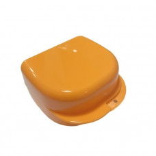 Retainer (box) for mouthguards, size L (44*70*80mm) JD Orange