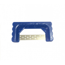 4201007 Separate IPR strip with holder BLUE 0.1mm double-sided autoclaved