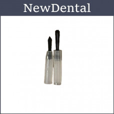 Micro brush (applicator nozzle) BLACK Small 100 pcs