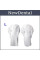 Non-woven hygienic gown WHITE 10 pcs Mercator Medical L