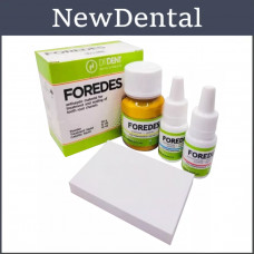 Foredes cement for fillings. Dident channels