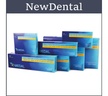 Packages for sterilization of tools M 190x330mm, Packages for sterilization, - 200 pcs. in the district MEDAL