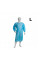 Hygienic non-woven gown BLUE 10 pcs Mercator Medical L