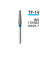 Bor Mani TF-14 (ISO 172\023) blue ORIGINAL 5pcs
