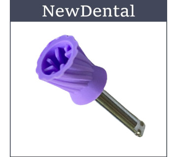 Polishing rubbers (RIBED) Purple hard