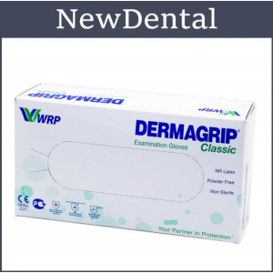 Перчатки латексные ДермаГрип Классик DermaGrip Classic, WRP размер XS 50пар/уп