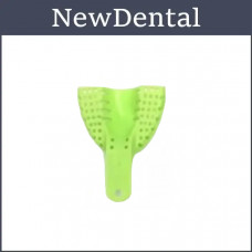 Plastic impression spoons No. 1 Autoclavable (green), plastic impression spoons autoclavable No. 1