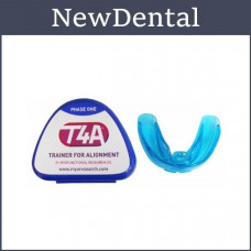 Orthodontic trainer for teeth blue T4A, orthodontic trainer blue T4A, Soft