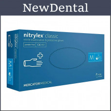 Nitrile gloves Nitrilex CLASSIC BLUE, nitrilex 50 pairs/100 pcs, M