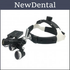 Dental binocular led headlight