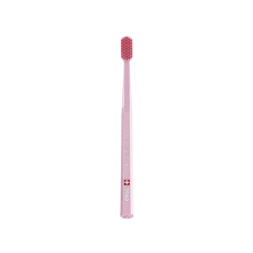 Super Soft Toothbrush (3960) pink handle/red bristles, 0.12 mm CURAPROX