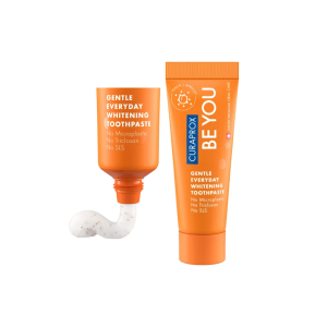 Whitening toothpaste Be You Orange MINI with peach flavor (10 ml) CURAPROX