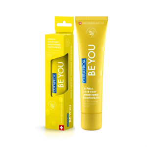 Be You Yellow Whitening Toothpaste with Grapefruit and Bergamot Flavor (60 ml) CURAPROX