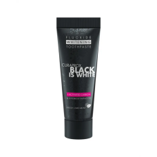 Відбілююча зубна паста з активованим вугіллям Black is White MINI (10 мл) CURAPROX 