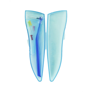 CPS 459 Interdental Brush Set with Holder, Turquoise CURAPROX