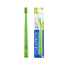 Children's toothbrush Ultra Soft (ultra-soft) green 0.9 mm CURAPROX