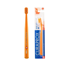 Children's toothbrush Ultra Soft (ultra-soft) orange 0.9 mm CURAPROX