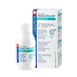 Perio Plus Balance Rinse with Chlorhexidine (0.05%) + Citrox, 200 ml CURAPROX