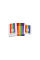 Набір зубних щіток Ultra Soft (5460) Rainbow Limited Edition, 0,10 мм, 6 штук CURAPROX 
