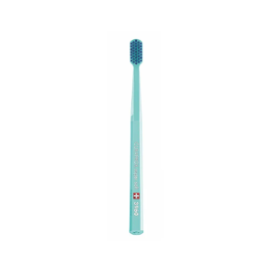 Super Soft Toothbrush (3960) turquoise handle/blue bristles, 0.12 mm CURAPROX