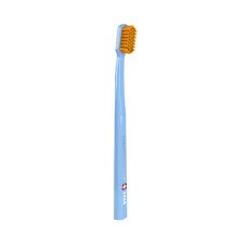 Ultra Soft Toothbrush (5460) Blue Handle/Orange Bristles 0.10 mm CURAPROX