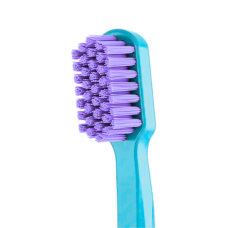 Soft toothbrush (1560) blue handle/purple bristles 0.15 mm CURAPROX