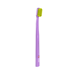 Ultra Soft Toothbrush (5460) Lavender Handle/Green Bristles 0.10 mm CURAPROX