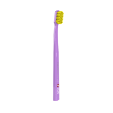 Ultra Soft Toothbrush (5460) Lavender Handle/Yellow Bristles 0.10 mm CURAPROX