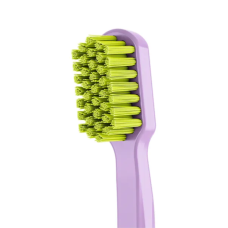 Soft toothbrush (1560) lavender handle/green bristles 0.15 mm CURAPROX