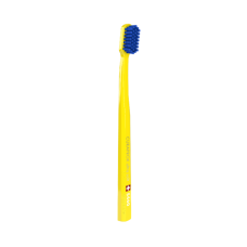 Ultra Soft Toothbrush (5460) Yellow Handle/Blue Bristles 0.10 mm CURAPROX