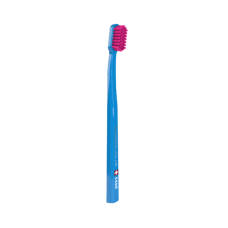 Ultra Soft Toothbrush (5460) Blue Handle/Pink Bristles 0.10 mm CURAPROX