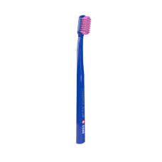 Ultra Soft Toothbrush (5460) Dark Blue Handle/Pink Bristles 0.10 mm CURAPROX