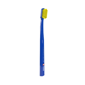 Ultra Soft Toothbrush (5460) dark blue handle/yellow bristles 0.10 mm CURAPROX