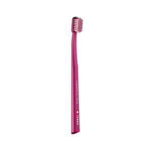 Velvet Toothbrush (12460) Purple Handle/Pink Bristles CURAPROX