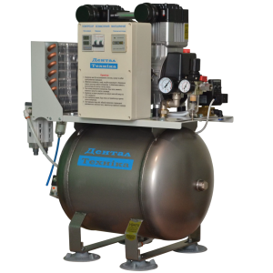 Oil-free low-noise compressor DT 1700/1-33 stainless steel + DT-AK-14