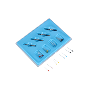 Fiberglass pins Fiber Post 20pcs + 4 sweeps