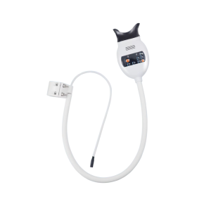 Lamp for teeth whitening with attachment to the installation