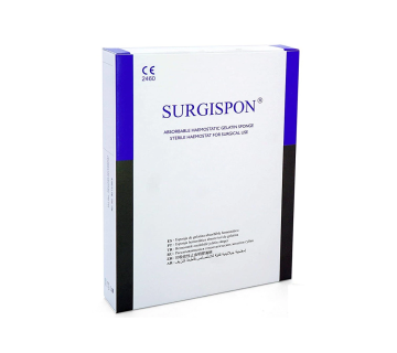 Hemostatic sponge Surgispon (32 pieces) 10x10x10mm