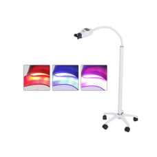 Stationary lamp for teeth whitening, 3 types of light