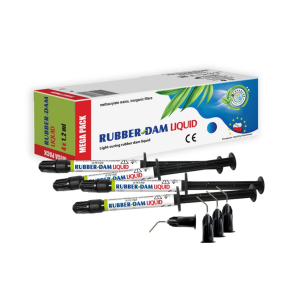 RUBBER DAM Liquid MEGA PACK 4х1,2 мл ( Раббердам жидкость) Cerkamed