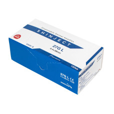 Иглы карпульные SHINJECT 27G L (0.4x38мм), голубые, 100 шт