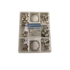 Sectional matrices Easy Smile No. 79002 SET 100 pcs + rings (50 microns)