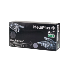 Перчатки нитриловые BlackyPlus черные S
